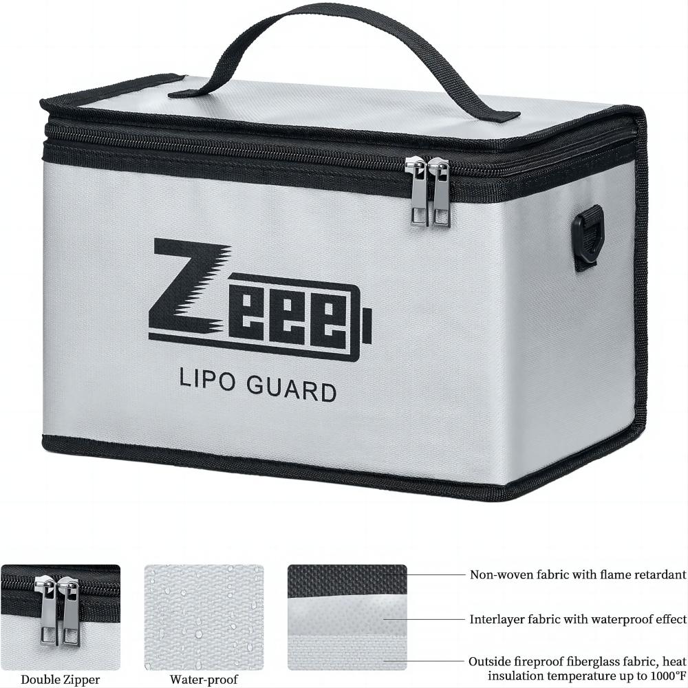 Bolsa de seguridad Zeee Lipo,  - 6S Lipo Battery 22.2V 5000Mah reseña y precio