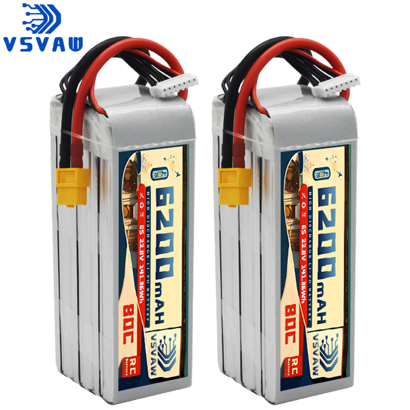 Batería Lipo de Alta Velocidad - 6S Lipo Battery 22.2V 5000Mah reseña y precio