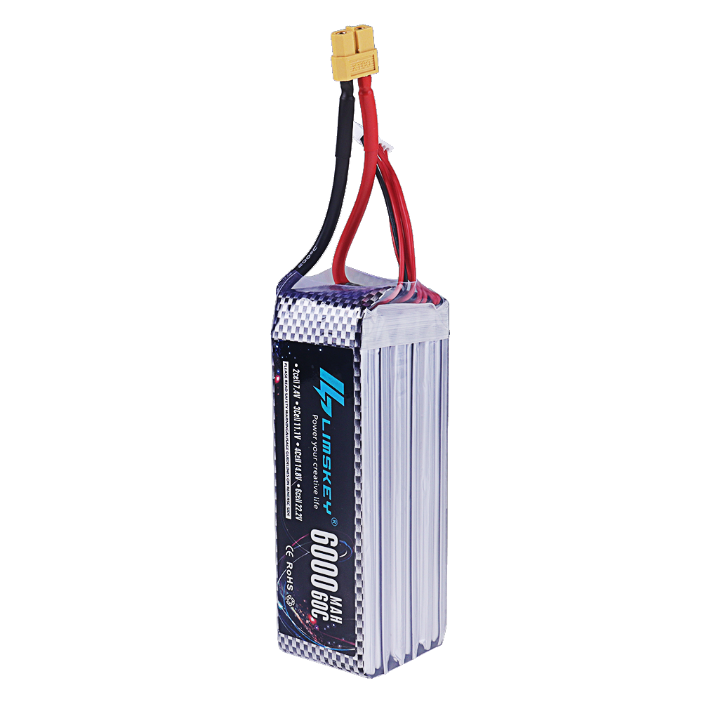 Batería LiPo de 7,4 V, 11,1 V, - 4S Lipo Battery 14.8V 6000Mah reseña y precio